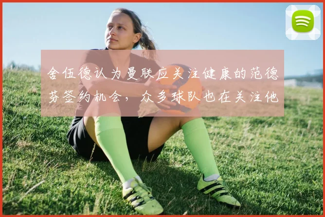 舍伍德认为曼联应关注健康的范德芬签约机会，众多球队也在关注他